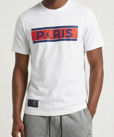 jordan psg wordmark t shirt