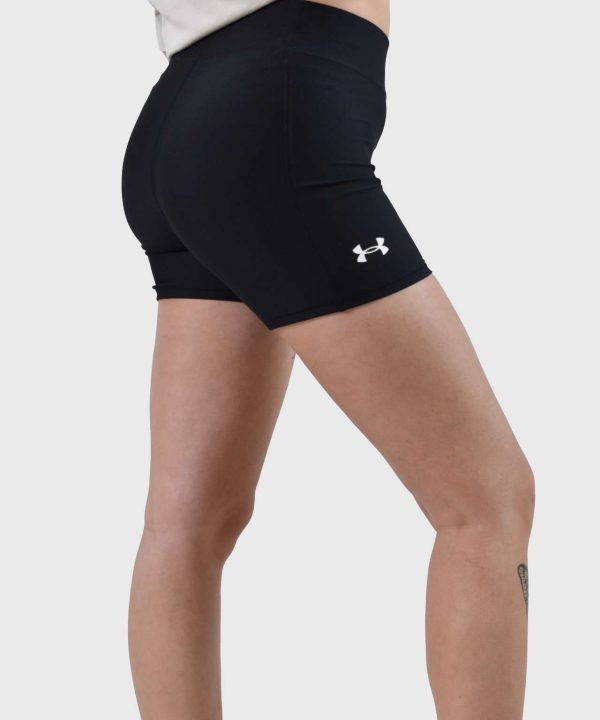 under armour women black sport shorts