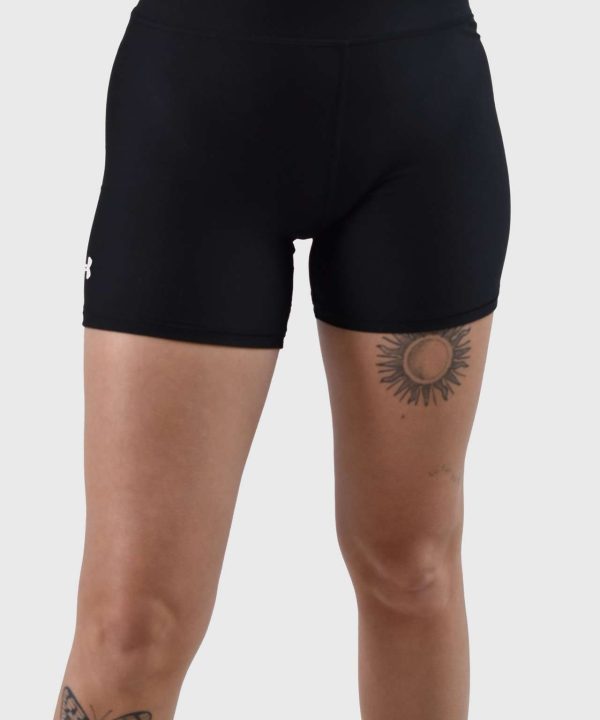 under armour women black sport shorts