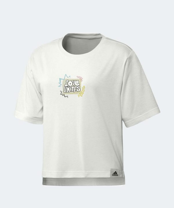 adidas love unites t-shirt