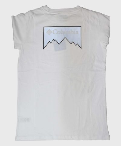 columbia junior white t-shirt