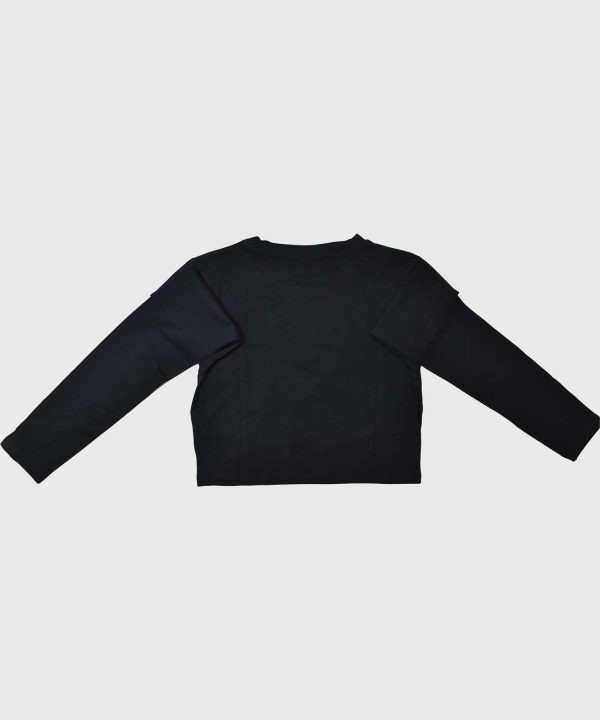ellesse women black long t-shirt