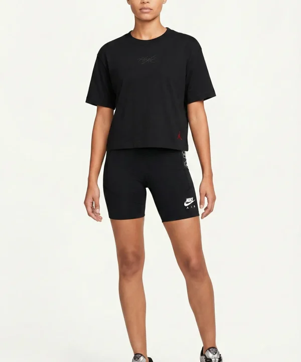 jordan black women shirt