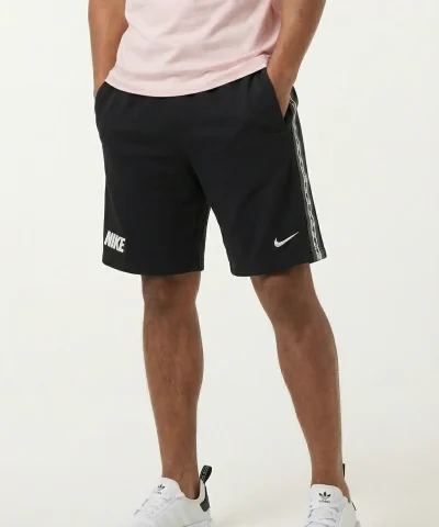 nike black men shorts