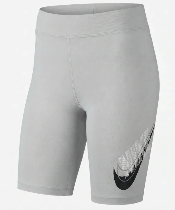 nike double logo short leggings