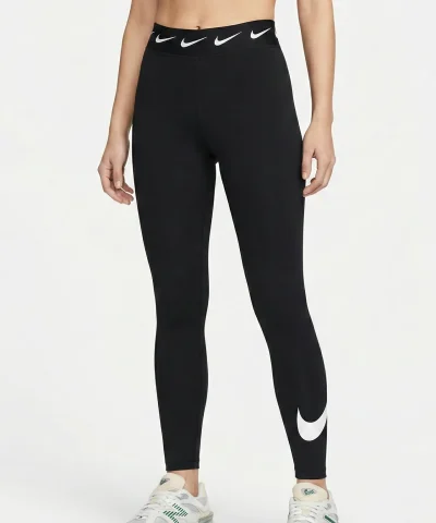 nike long black women leggings