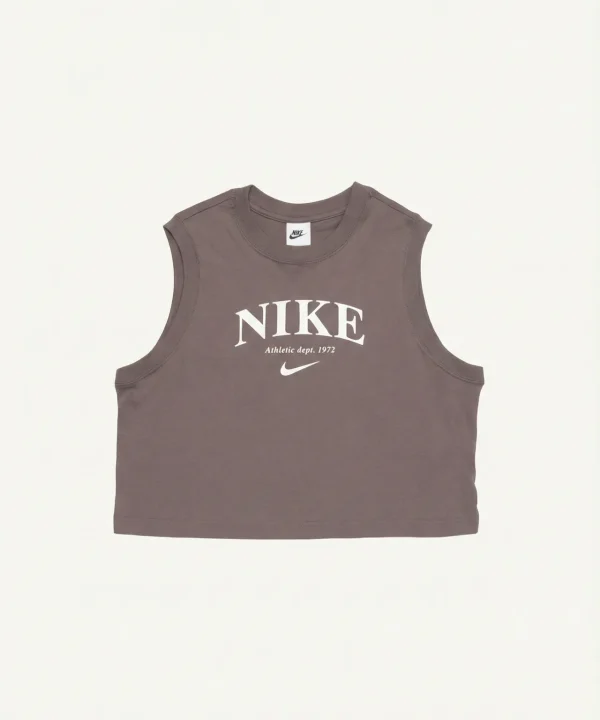 nike sports brown tank top