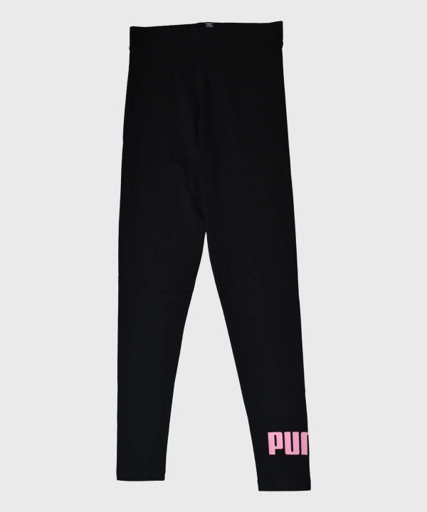 puma junior black leggings