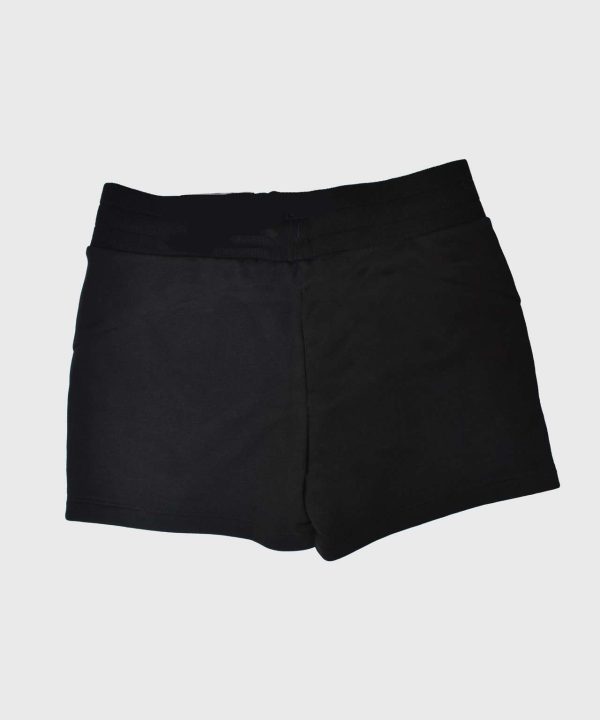 puma junior black shorts