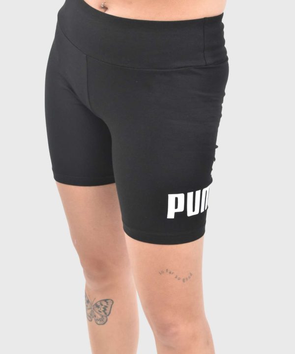 puma women sports black short leggings