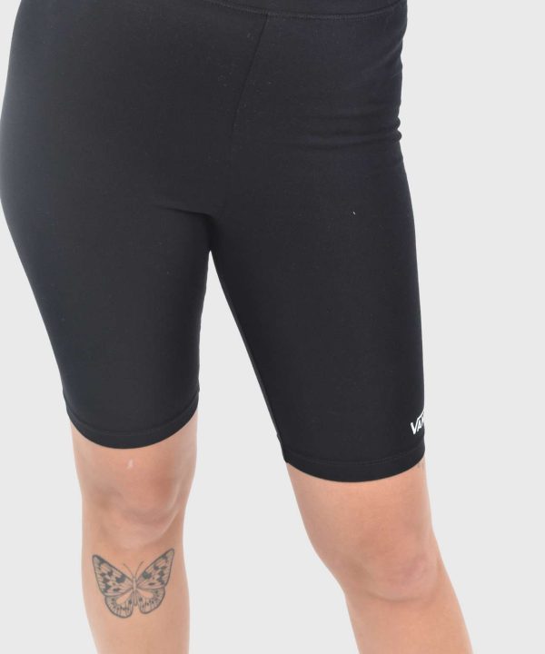vans cycle sports women short black leggings