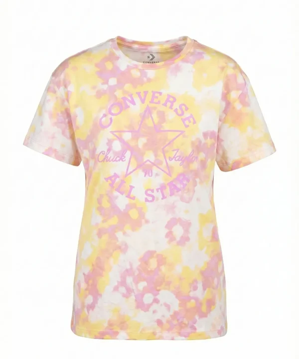 ⁦Converse Tie Dye Logo T-Shirt - חולצה קצרה קונברס⁩ – תמונה ⁦4⁩
