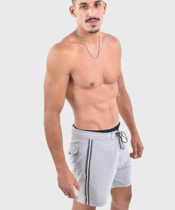 hurley men grey swimwear