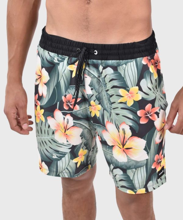 hurley men colorful swimwear