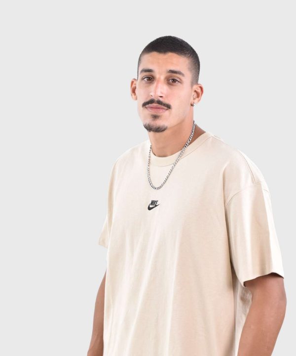 nike essential premium brown t-shirt