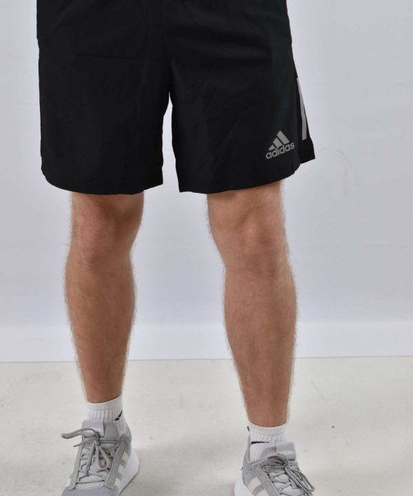 adidas men sports black shorts