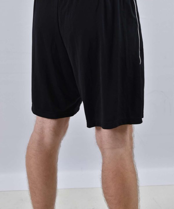 adidas men sports black shorts
