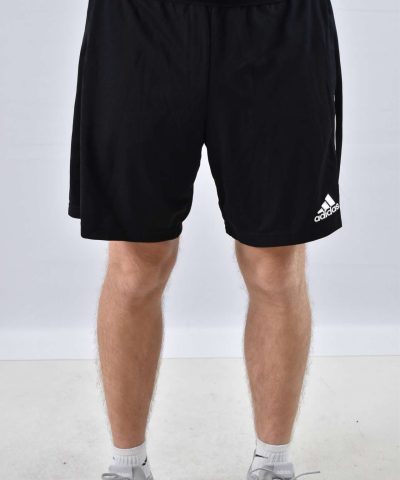 adidas men sports black shorts