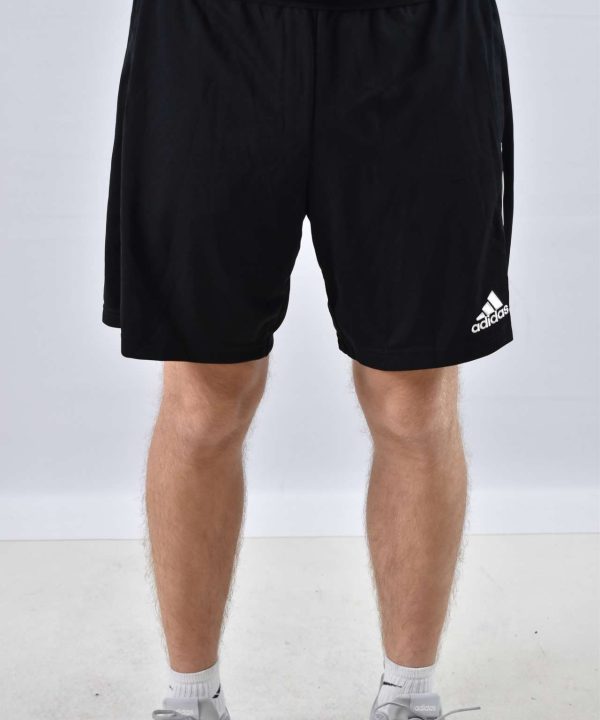 adidas men sports black shorts