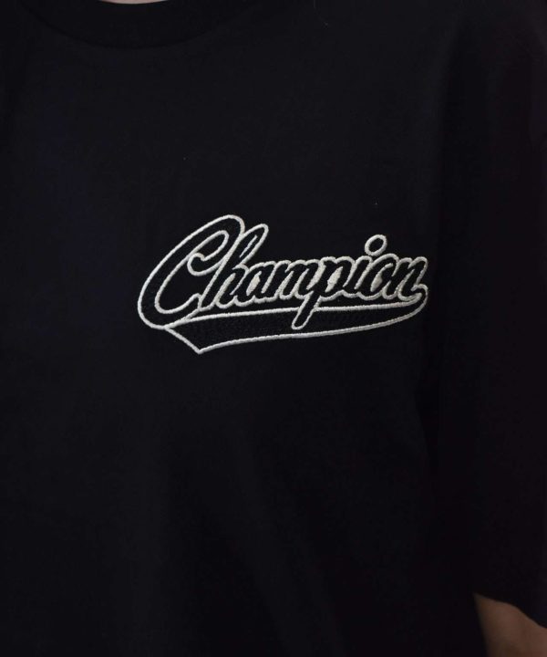 champion rochester black t-shirt