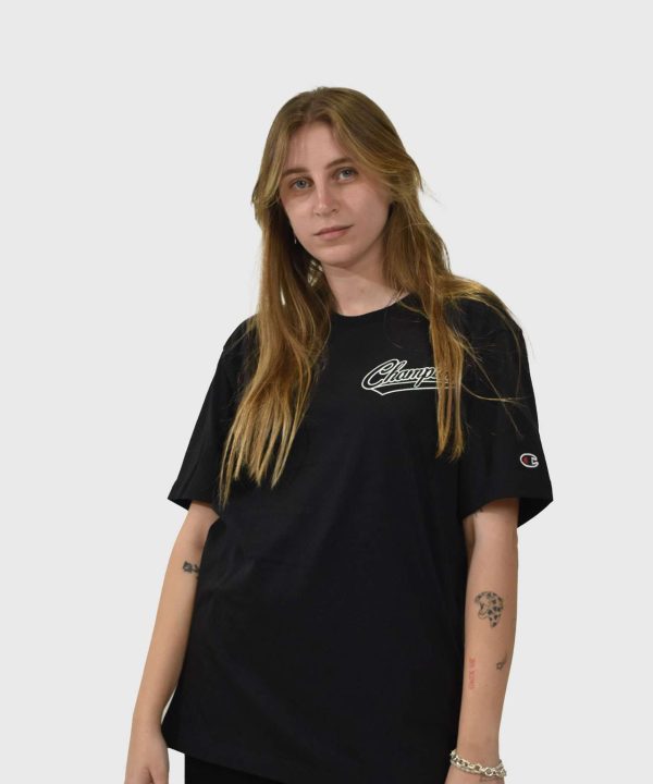 champion rochester black t-shirt