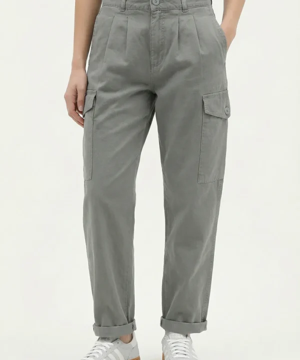 carhartt wip smoke green collins pant