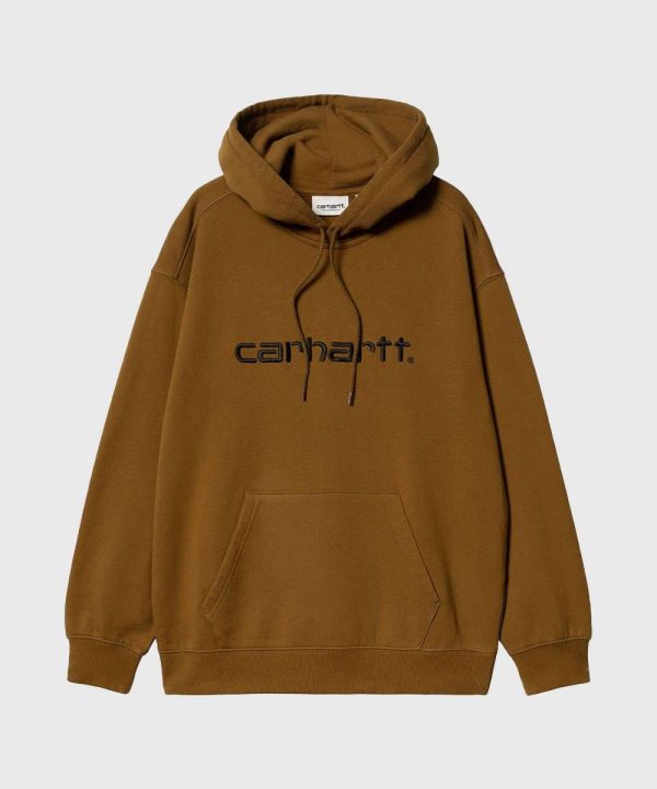 carhartt wip women hooded sweatshirt