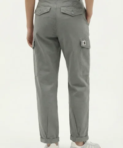 carhartt wip women smoke green pant