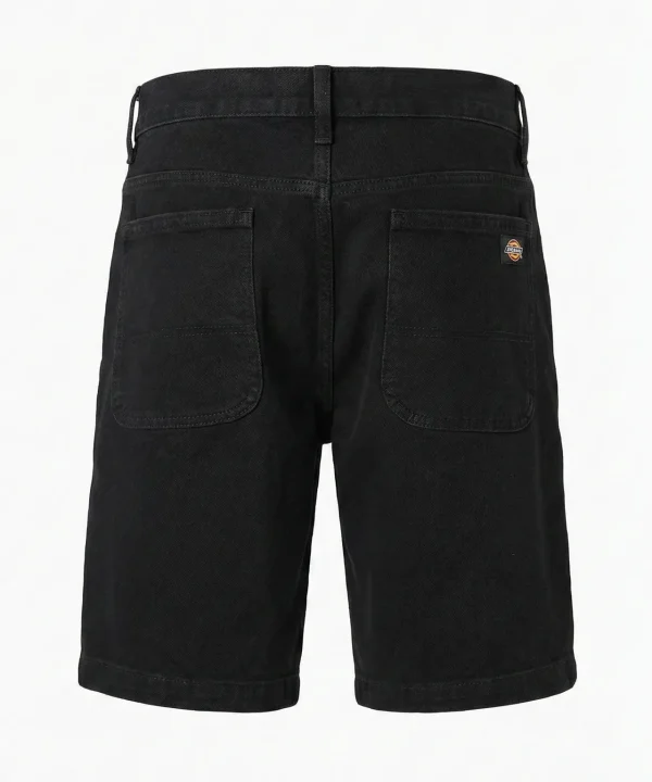 dickies denim black men shorts