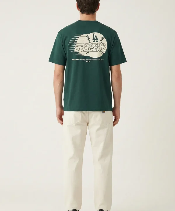 new era green la dodgers shirt