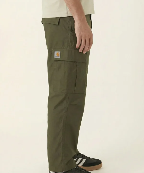 carhartt wip green cargo pant