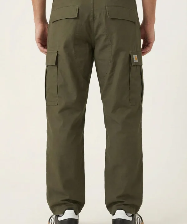 carhartt wip regular cargo pant green