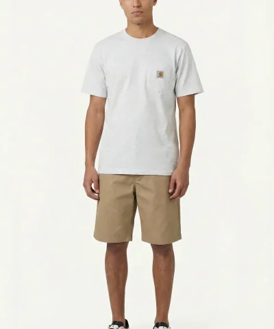 carhartt wip white pocket shirt