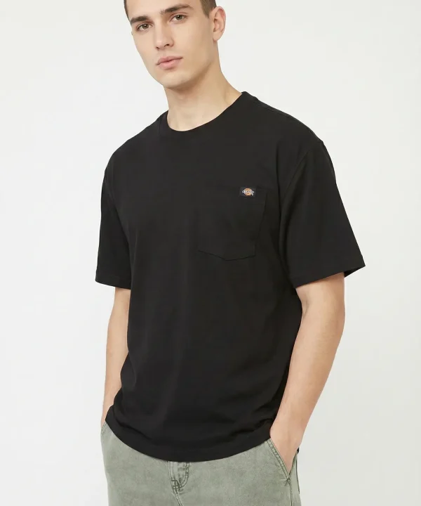 dickies black pocket t-shirt