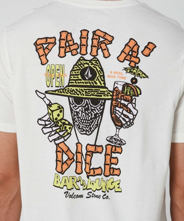 volcom pair a dice ss tee