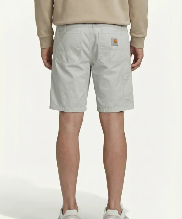carhartt wip grey flint shorts