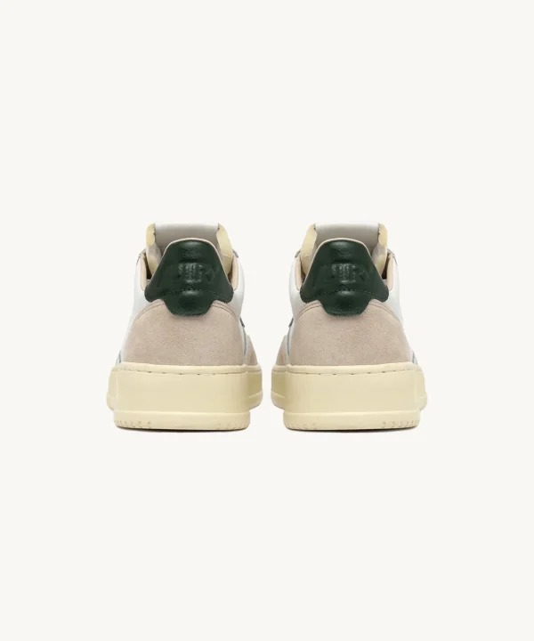 autry green beige sneakers