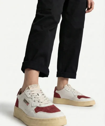 autry red women sneakers
