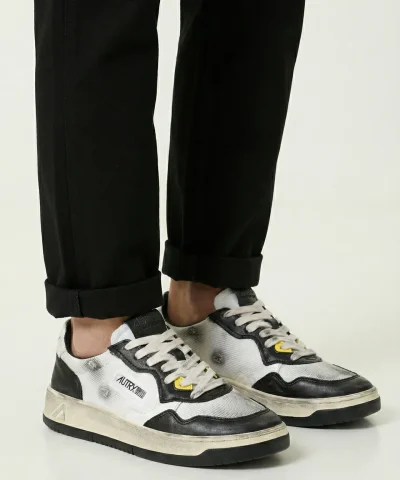autry super vintage low black white