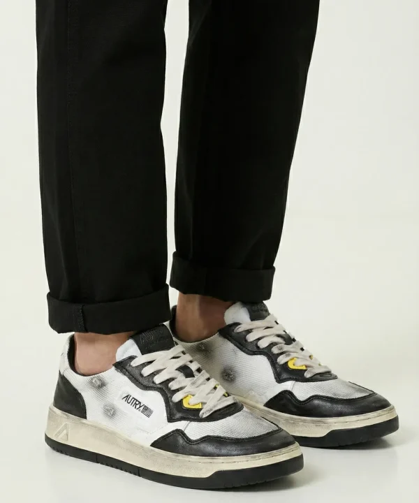 autry super vintage low black white