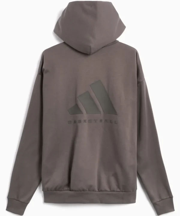 adidas logo basketball hoodie