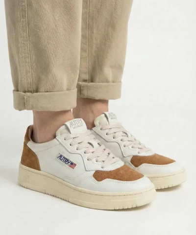 autry women brown sneakers