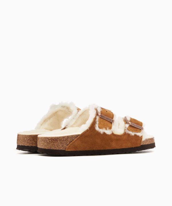 כפכפי birkenstock arizona shearling