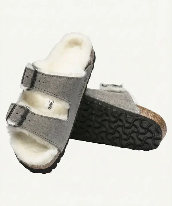 birkenstock grey sandals women