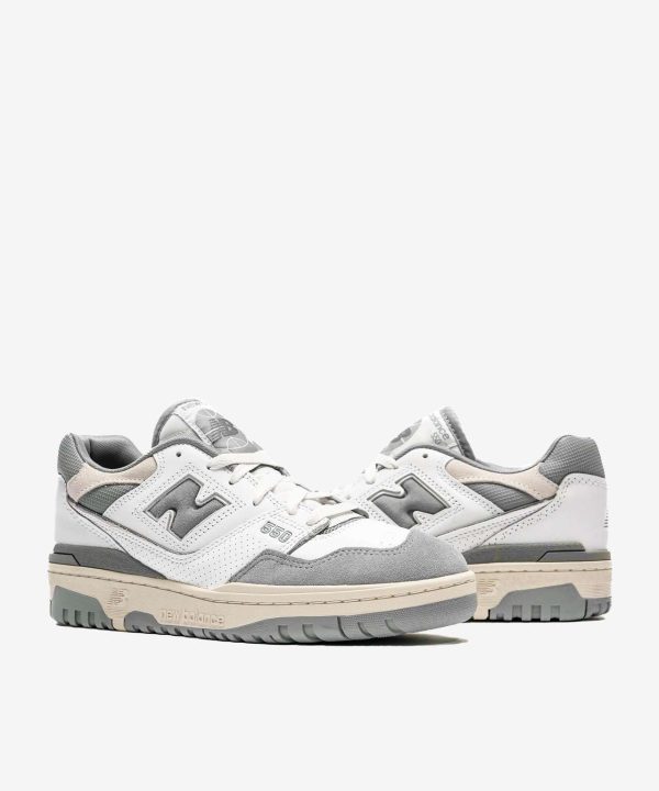 new balance 550 white rain cloud