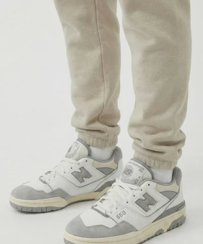 new balance 550 grey white