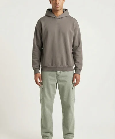 adidas men brown hoodie
