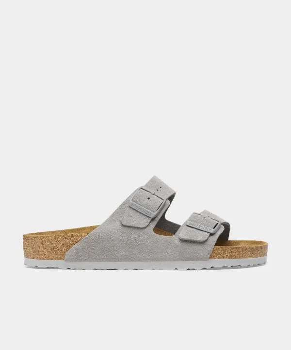 כפכפי בירקנשטוק - Birkenstock Arizona Suede Leather