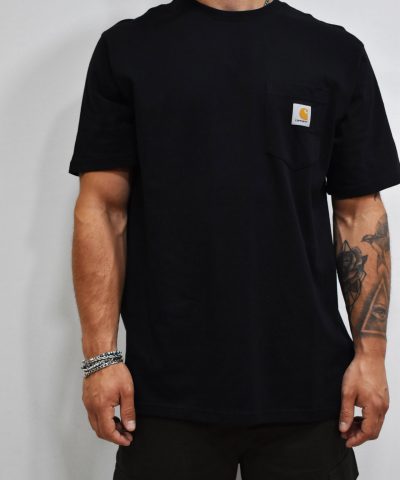 carhartt wip black pocket shirt