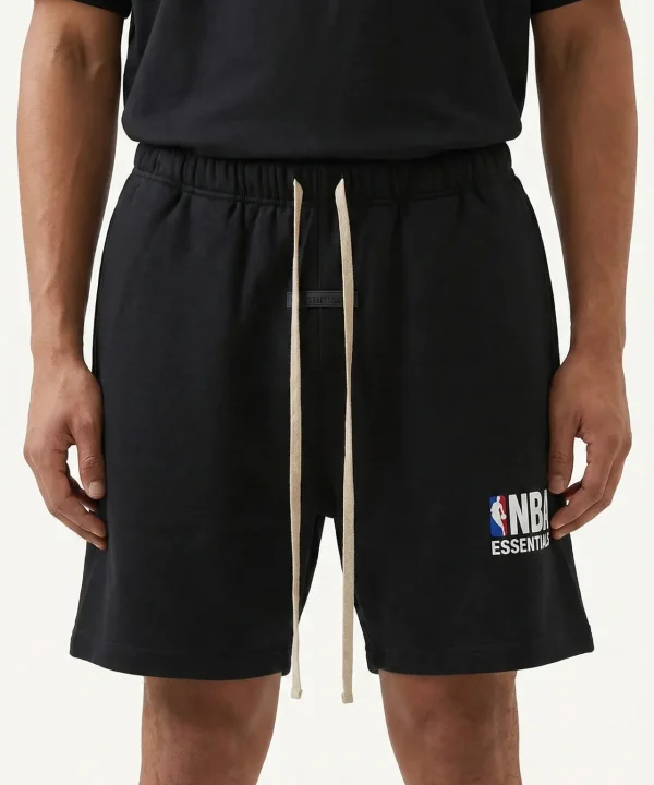 fear of god essentials nba sweatshorts